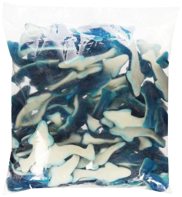 5lb bag of Gummy Sharks