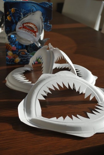 Jaws | Shark Mask Paper Plate Party Activity